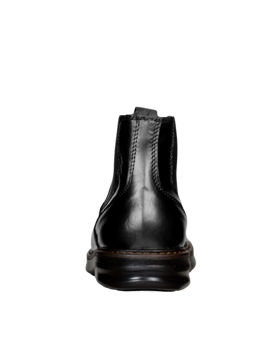 Foto 4 pulgar | Botin Edubto 705 Negro Casco Dielectrica Piel