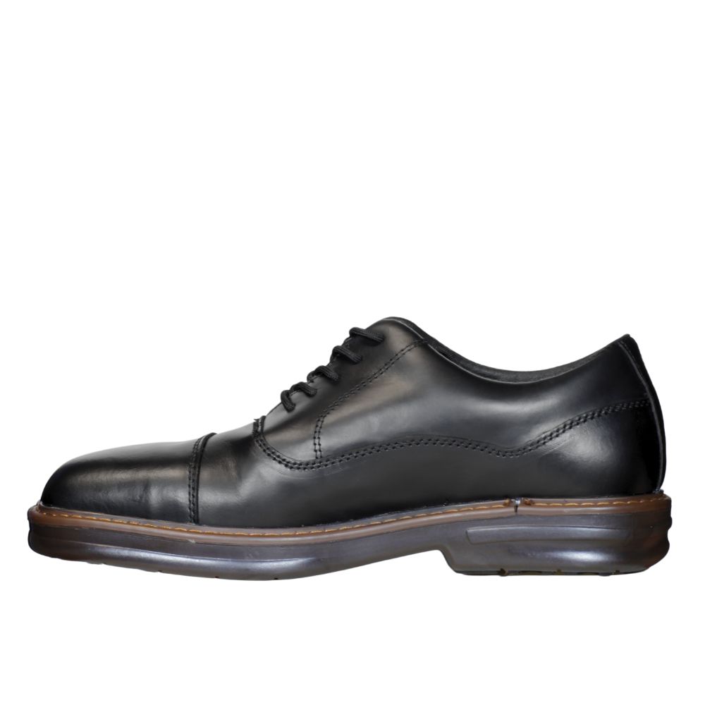 Foto 5 pulgar | Zapato Edubto 605 Negro Casco Dielectrico Piel