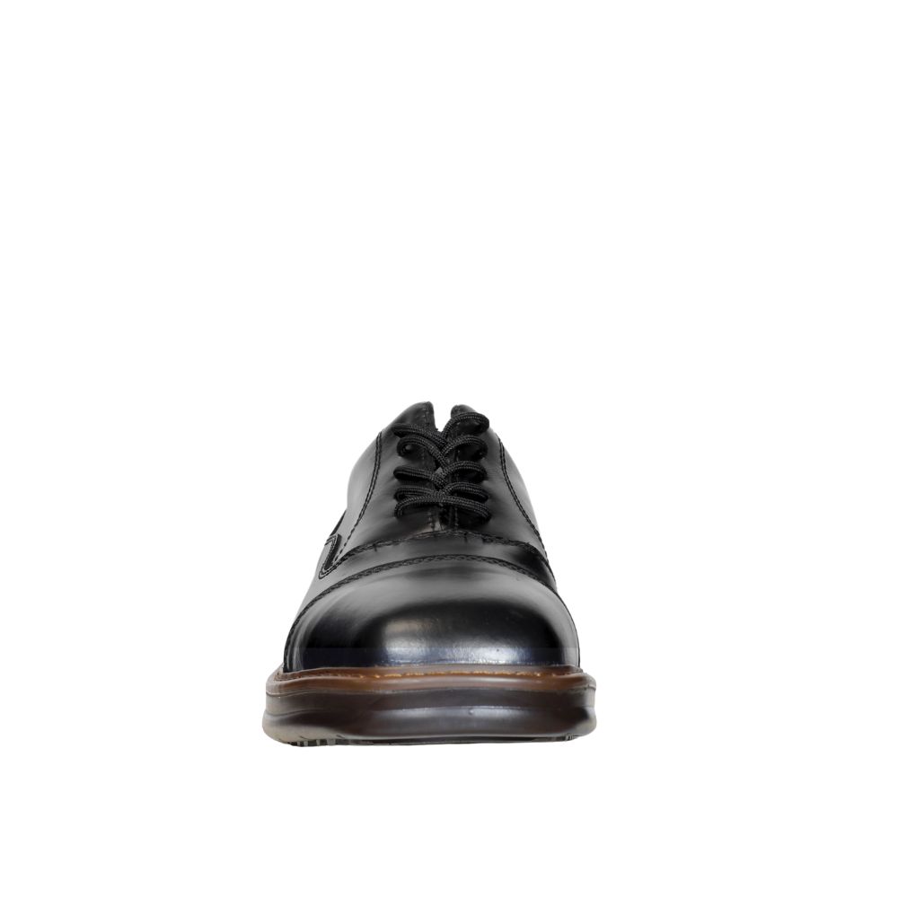 Foto 6 pulgar | Zapato Edubto 605 Negro Casco Dielectrico Piel