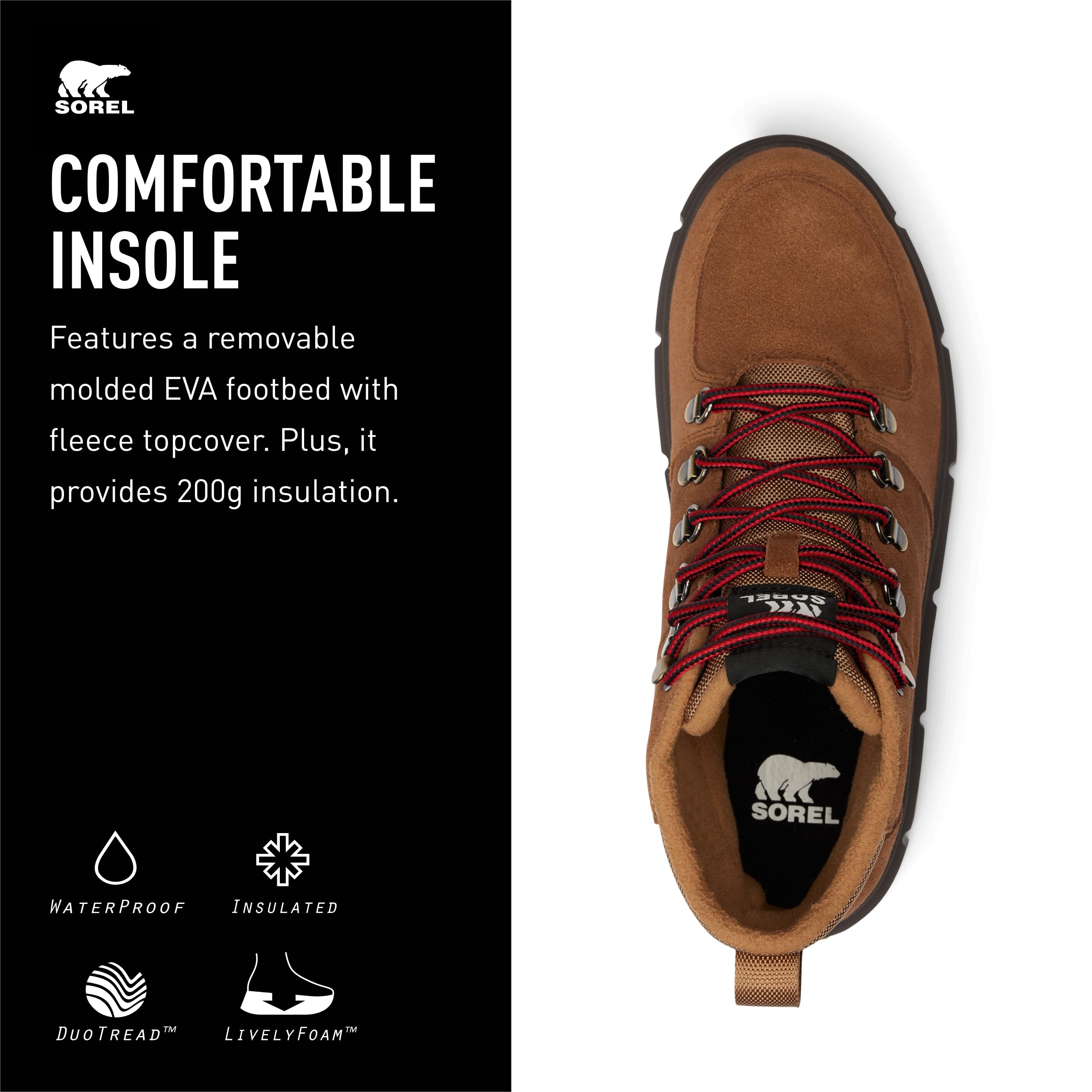 Foto 5 pulgar | Bota Sorel Explorer Lll Blazer Waterproof Para Hombre - Venta Internacional.