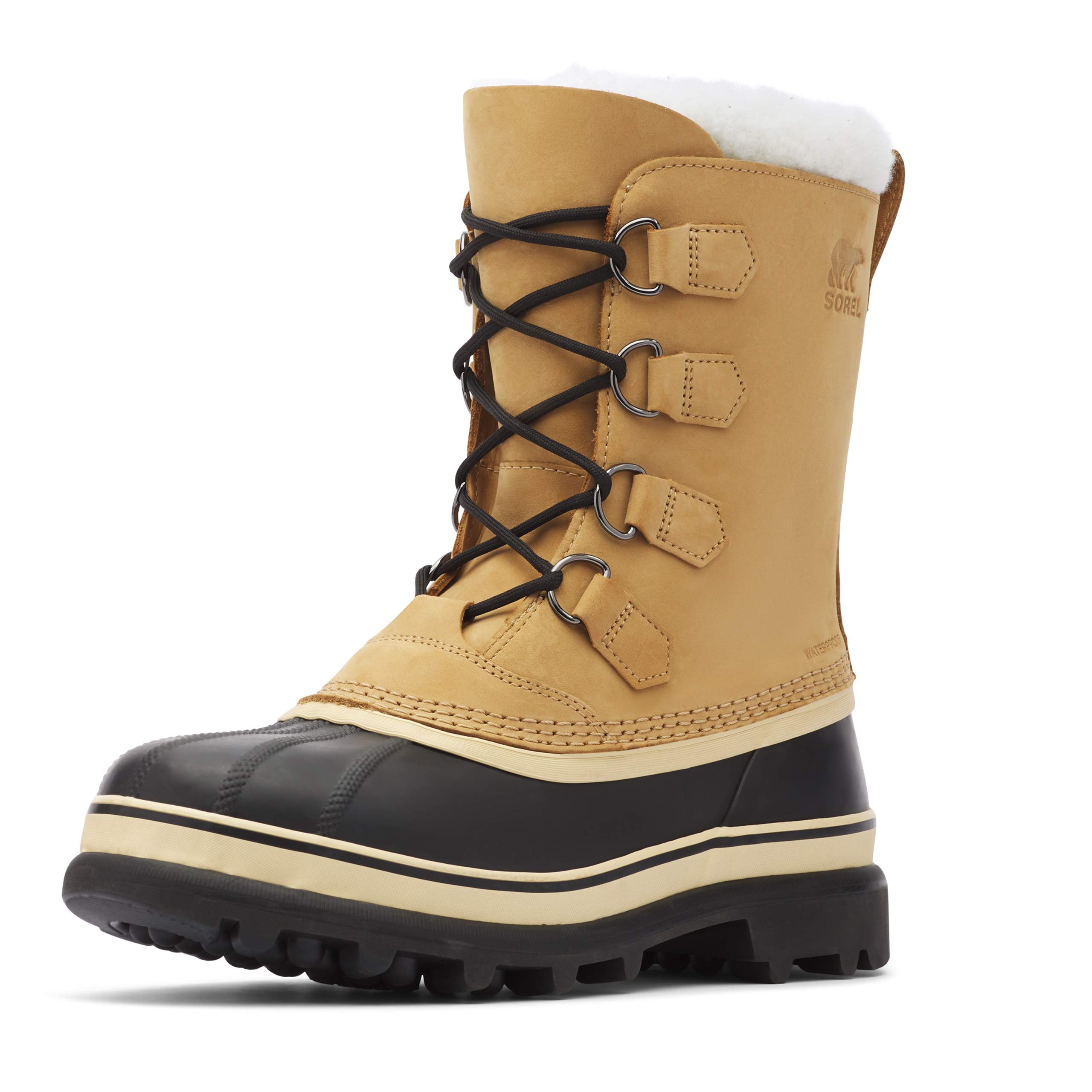 Foto 2 pulgar | Bota Sorel Caribou De Piel Impermeable Para Hombre, Talla 7 - Venta Internacional.