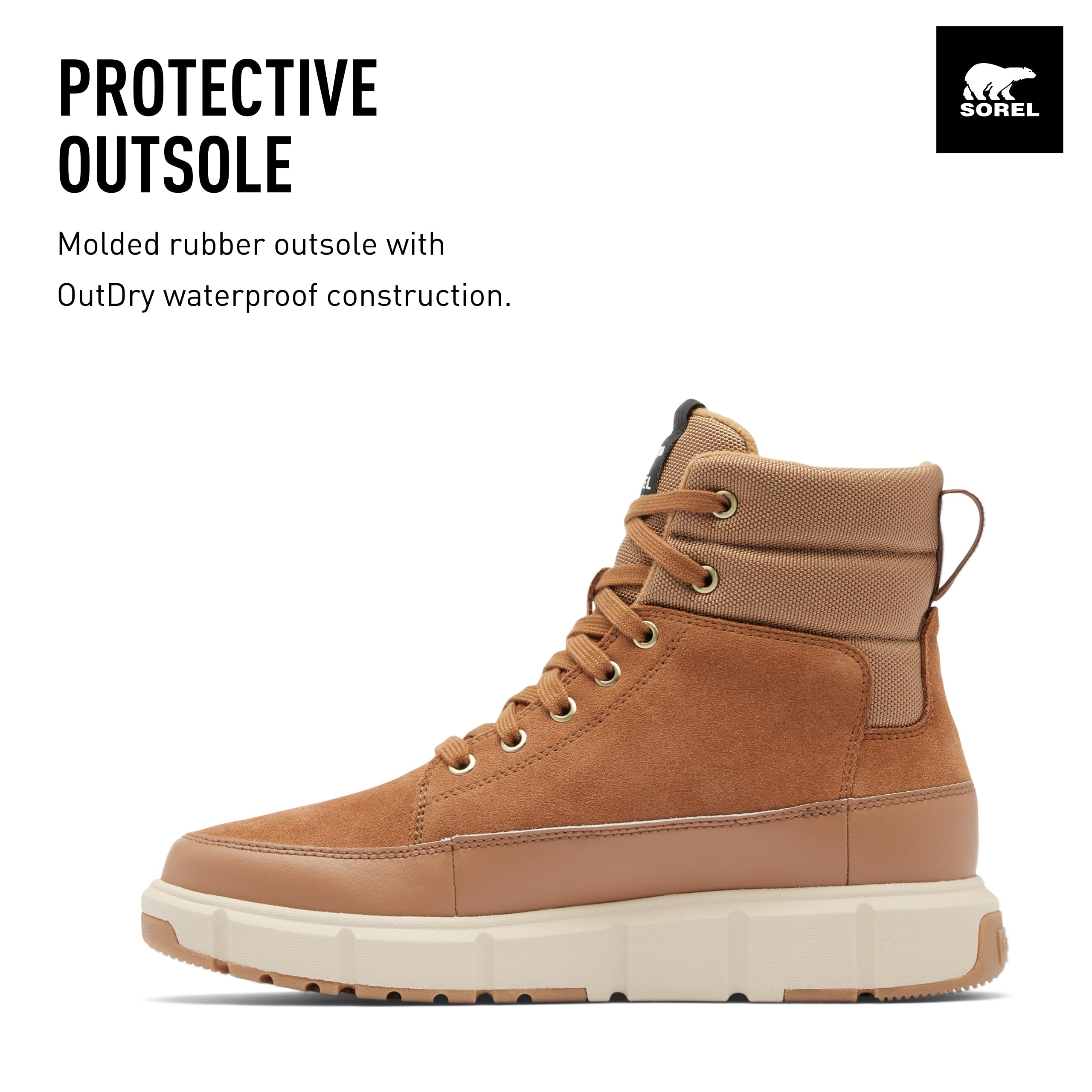 Foto 4 pulgar | Bota Sorel Explorer Lll Waterproof Para Hombre Velvet Tan 10us - Venta Internacional.