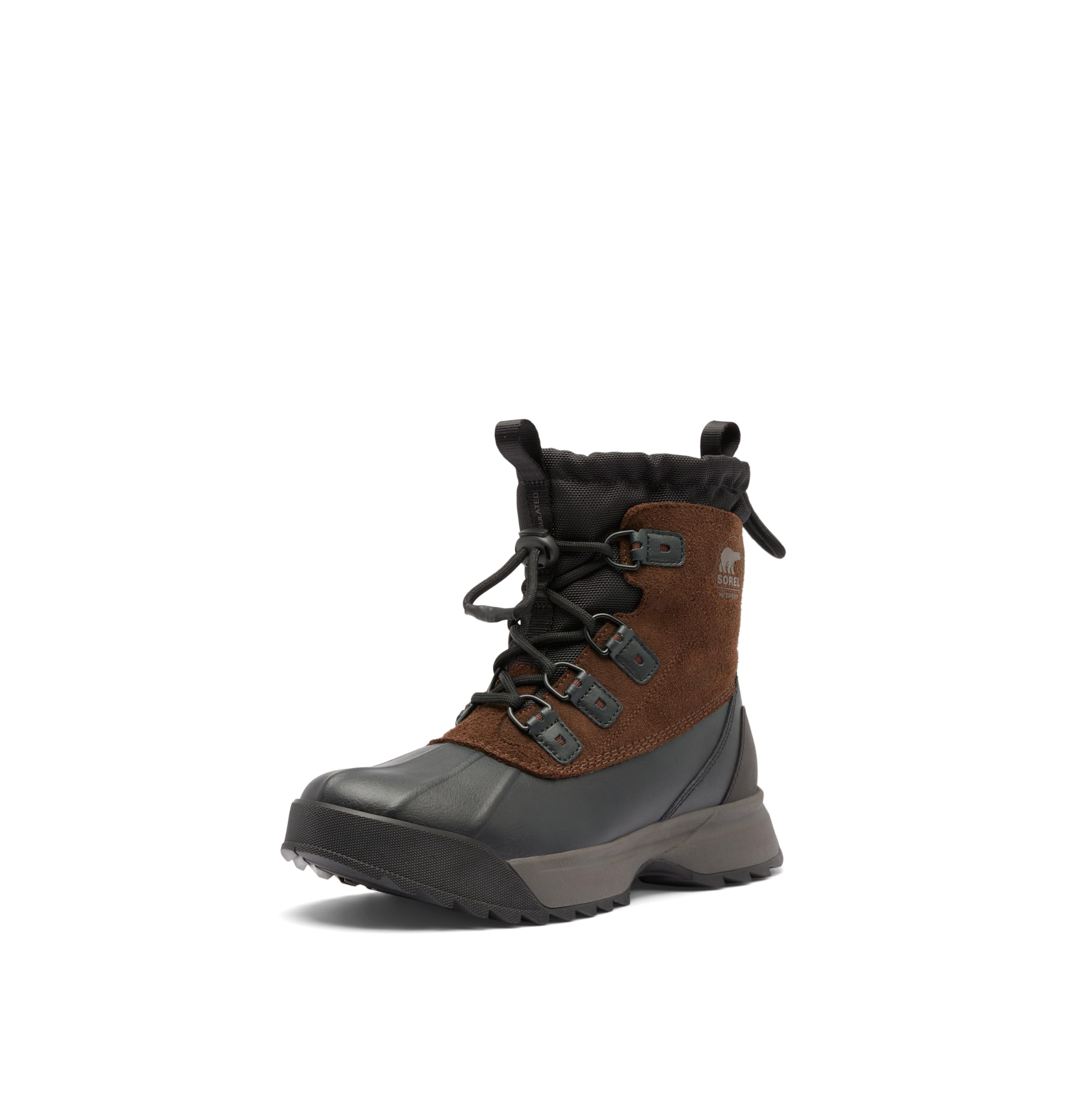 Foto 2 pulgar | Bota Sorel Scout 87 Xt Impermeable Para Hombre, Color Negro Y Tabaco - Venta Internacional.