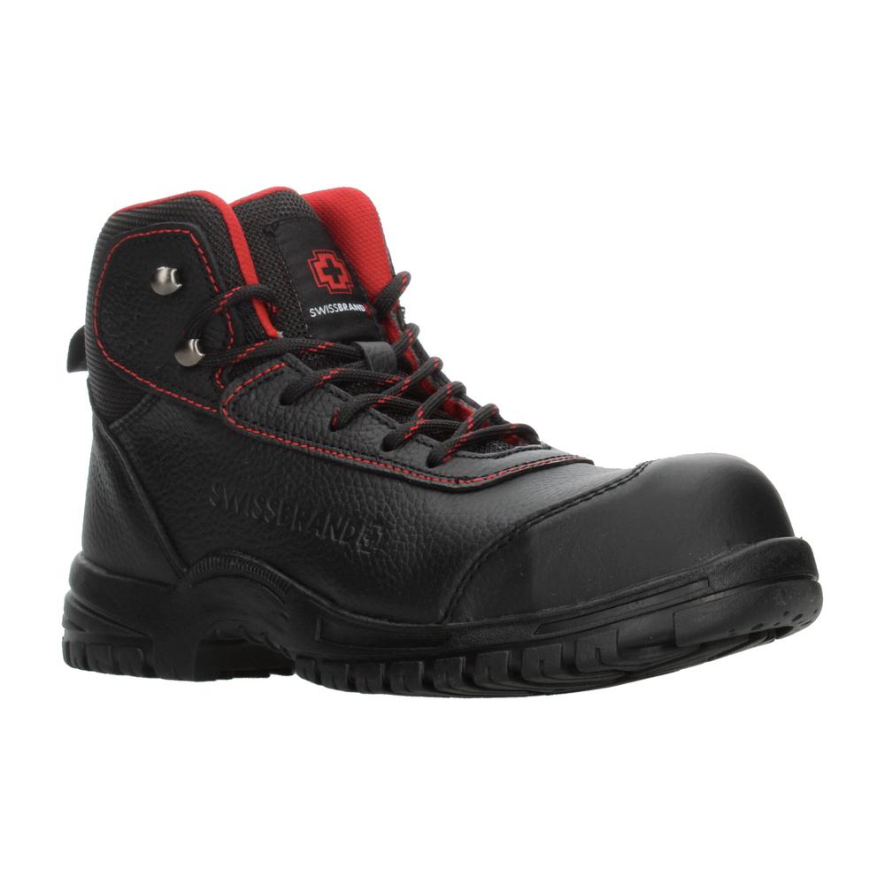 Foto 3 pulgar | Bota Industrial Swiss Brand Negro Para Hombre [sws22] Negro