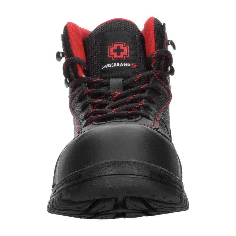 Foto 7 pulgar | Bota Industrial Swiss Brand Negro Para Hombre [sws22] Negro