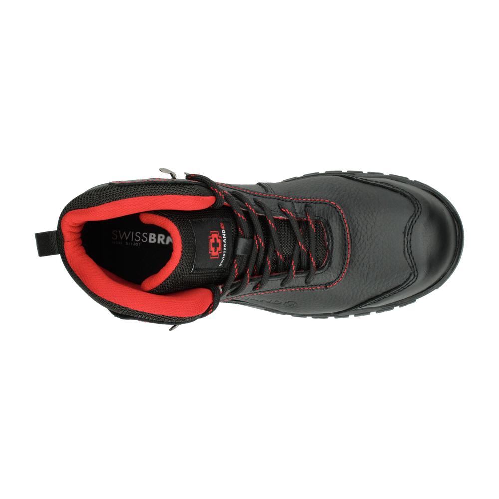 Foto 9 pulgar | Bota Industrial Swiss Brand Negro Para Hombre [sws22] Negro