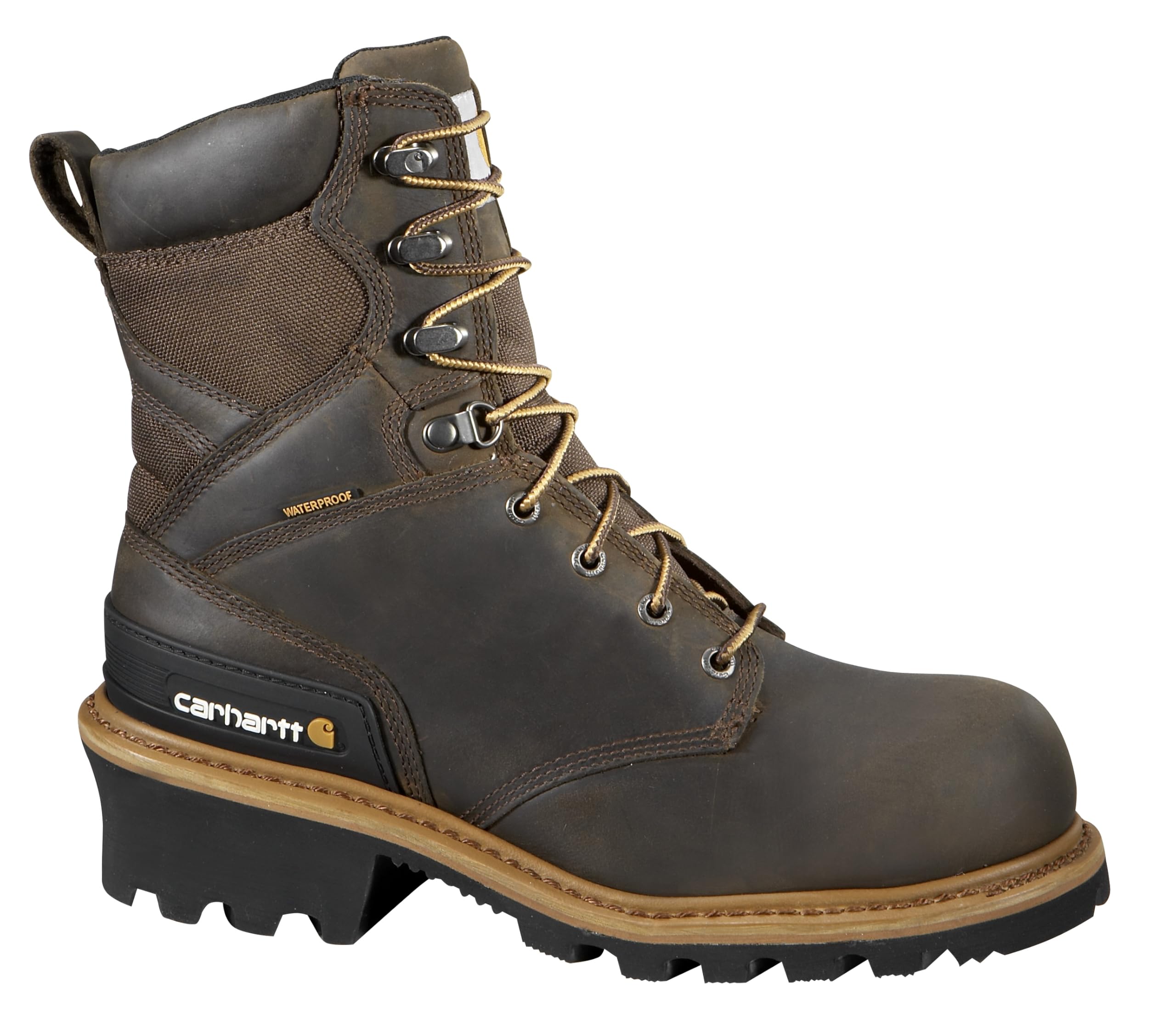 Foto 1 | Boot Carhartt, Piel Compuesta Impermeable Para Hombre, Puntera De 8 Pulgadas - Venta Internacional.