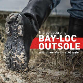 Foto 4 | Calzado De Protección Dunlop Chesapeake Negro 100% Impermeable - Venta Internacional.