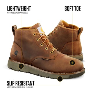 Foto 3 | Botas De Trabajo Carhartt Millbrook Con Cuña Impermeables Para Hombre - Venta Internacional.