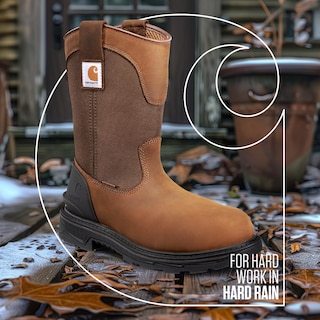 Foto 2 | Botas De Trabajo Carhartt Ironwood Impermeables Para Hombre De 11 Pulgadas - Venta Internacional.