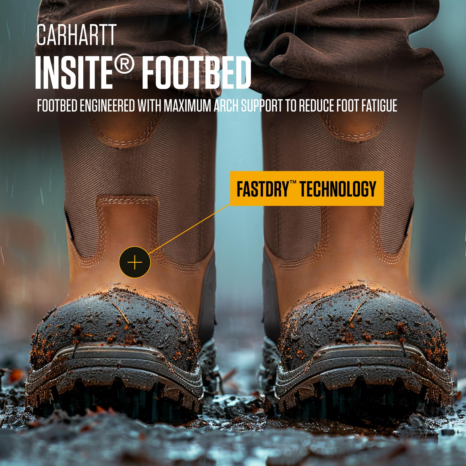 Foto 6 | Botas De Trabajo Carhartt Ironwood Impermeables Para Hombre De 11 Pulgadas - Venta Internacional.