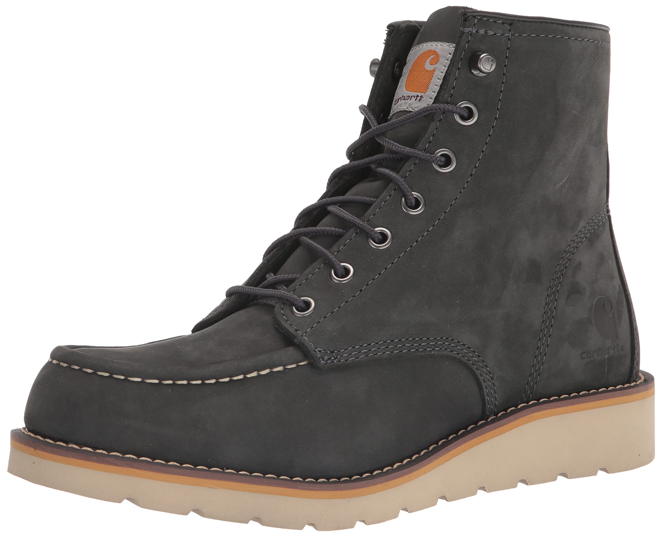 Foto 2 pulgar | Boot Carhartt Para Mujer, 6 Moc, Punta Blanda, Cuña, Tobillo, Gris Oscuro - Venta Internacional.