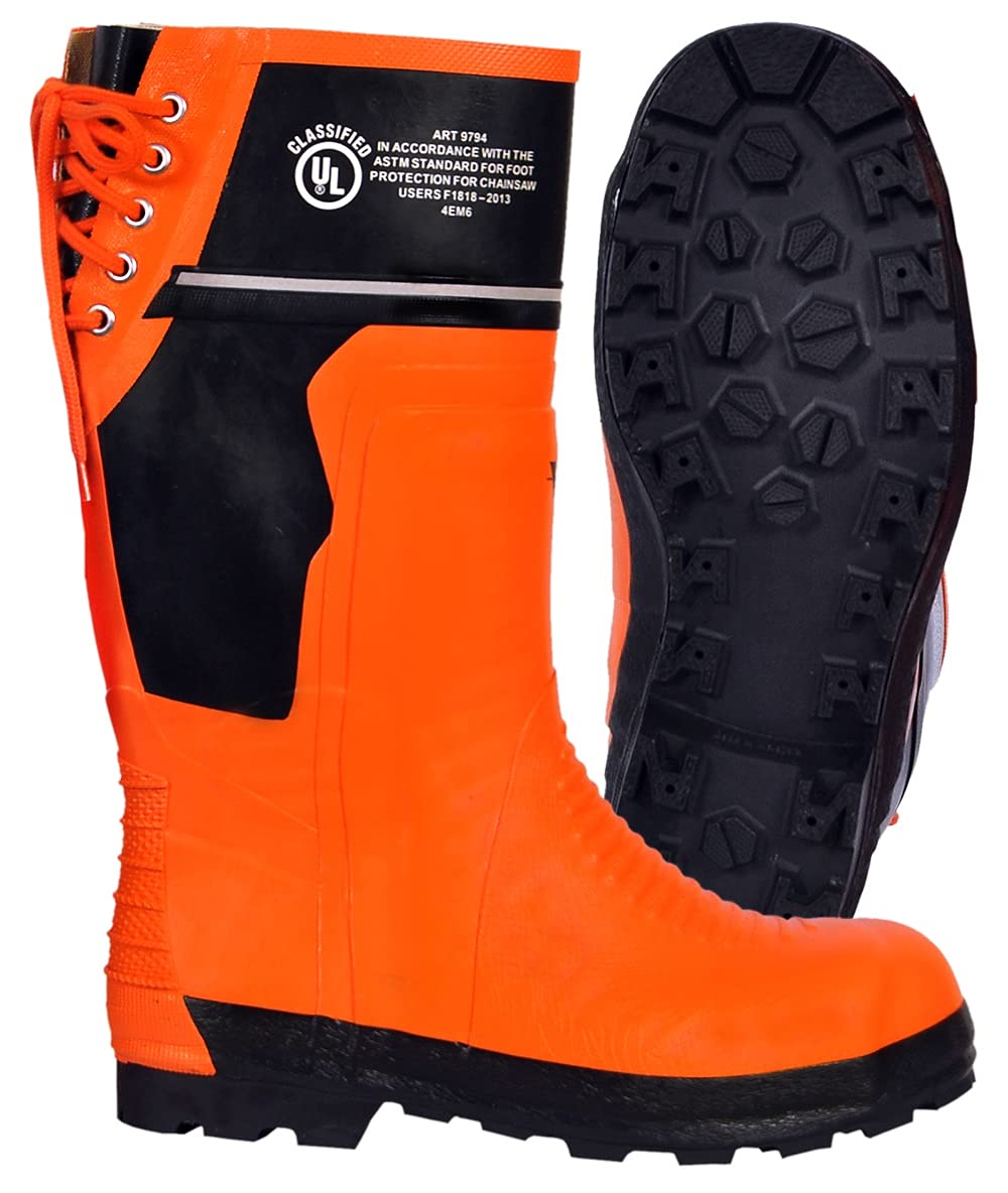 Foto 3 | Botas Para Motosierra Viking Class 2, Ultraflexibles, Punta De Acero - Venta Internacional.