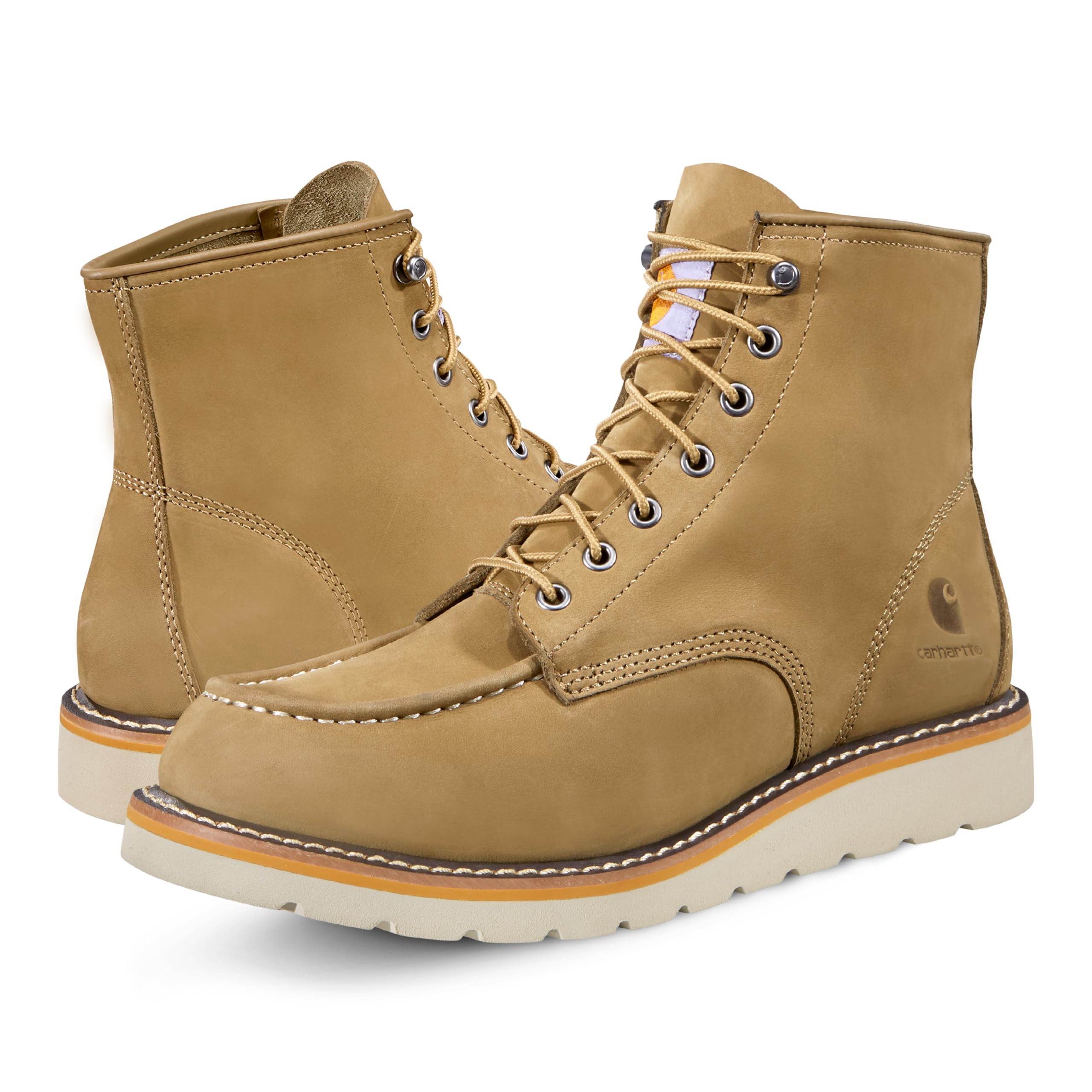 Foto 2 pulgar | Boot Carhartt, Piel Nobuc De Coyote, 6 Moc, Puntera, Cuña, Para Hombre - Venta Internacional.