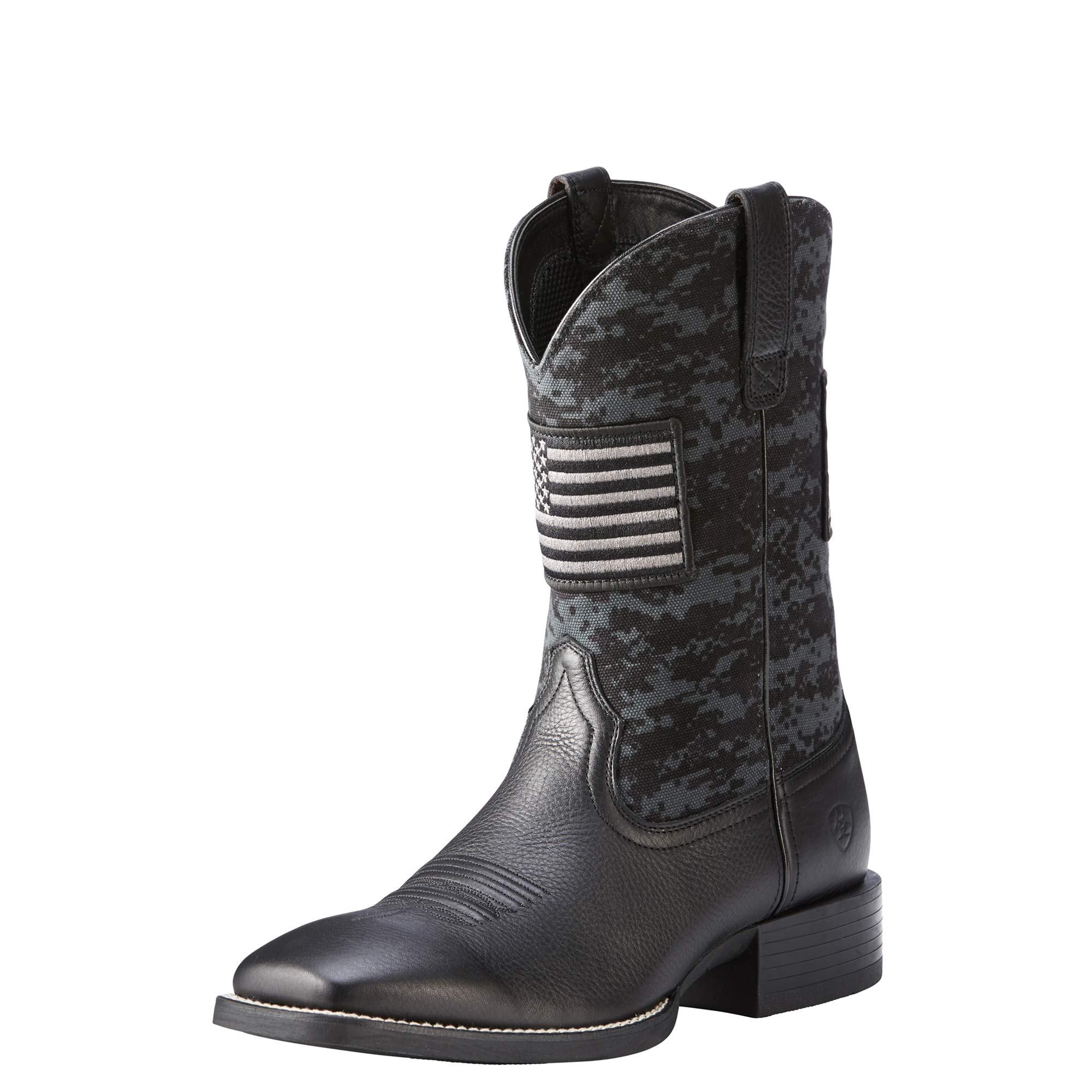 Foto 1 | Bota Vaquera Ariat Sport Patriot Black Deertan/black Camo Print - Venta Internacional.