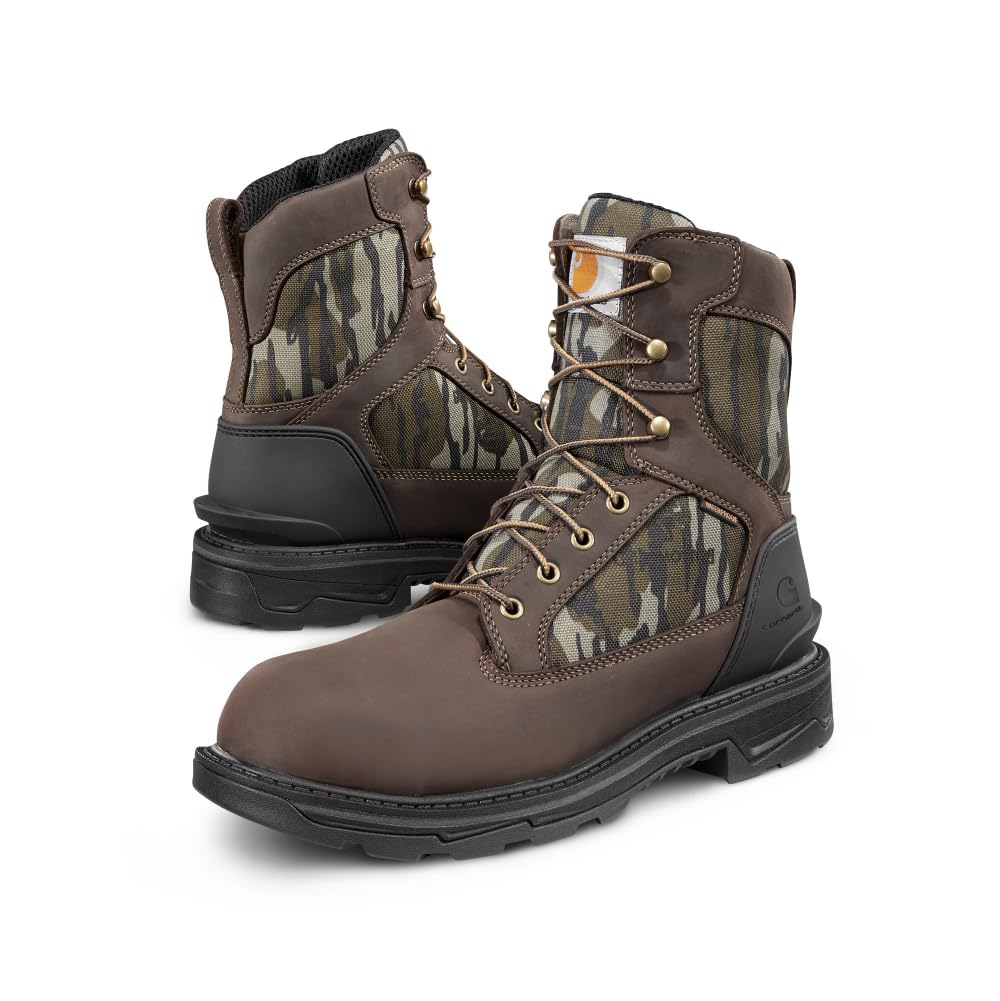 Botas De Trabajo Carhartt Ironwood Impermeables Para Hombre, Color Marrón Oscuro - Venta Internacional.