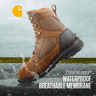 Foto 5 | Botas De Trabajo Carhartt Ironwood Impermeables Para Hombre, Color Marrón, 10 M - Venta Internacional.
