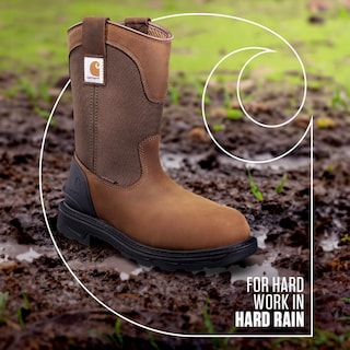 Foto 2 | Botas De Trabajo Carhartt Ironwood Con Puntera De Seguridad Impermeables Para Hombre - Venta Internacional.