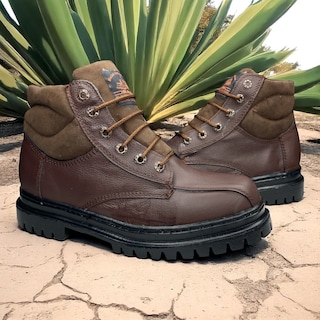 Foto 5 | Botas Industriales Seguridad De Trabajo Hombre Cafe Uso Rudo Las Cuatas Zapaterias.