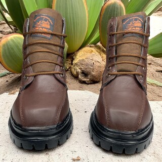 Foto 6 | Botas Industriales Seguridad De Trabajo Hombre Cafe Uso Rudo Las Cuatas Zapaterias.