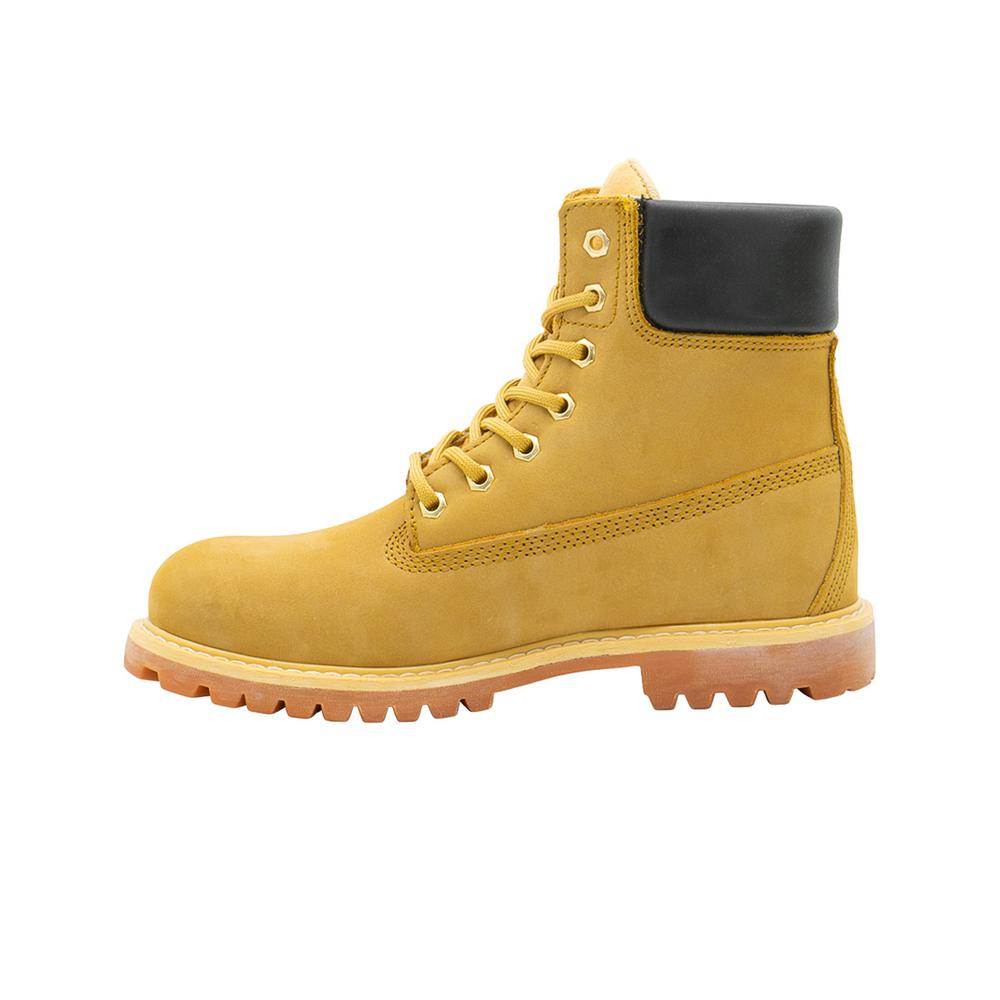 Foto 3 pulgar | Bota Outdoor Para Hombre Piel Caribu  Nobuck Paja 25-29 Beige
