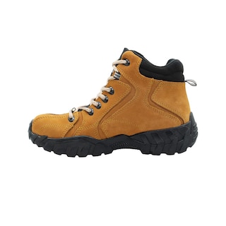 Foto 2 | Bota Para Hombre Caribu Nobuck Color Paja Antiderrapante Cafe