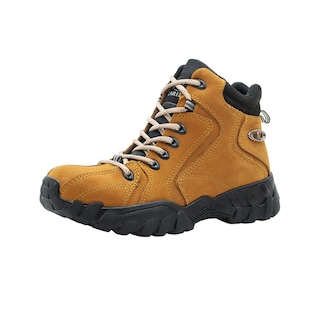 Foto 4 | Bota Para Hombre Caribu Nobuck Color Paja Antiderrapante Cafe