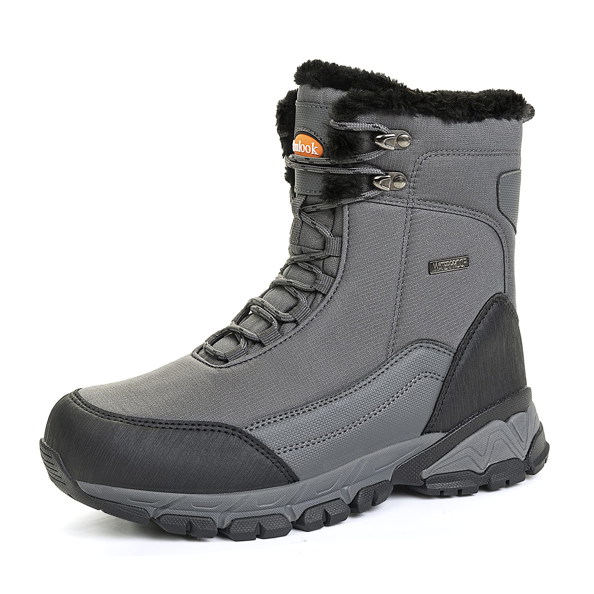 Botas De Nieve Shulook Impermeables Con Forro De Piel Cálida Para Hombre De Invierno - Venta Internacional. $1,924