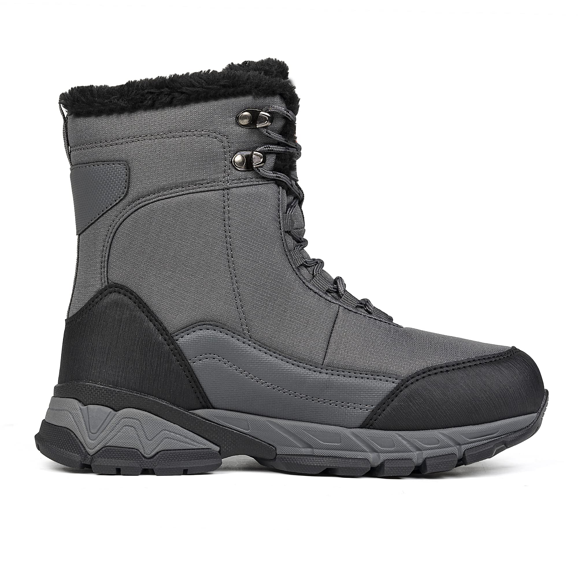 Foto 5 pulgar | Botas De Nieve Shulook Impermeables Con Forro De Piel Cálida Para Hombre De Invierno - Venta Internacional.