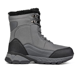Foto 4 | Botas De Nieve Shulook Impermeables Con Forro De Piel Cálida Para Hombre De Invierno - Venta Internacional.