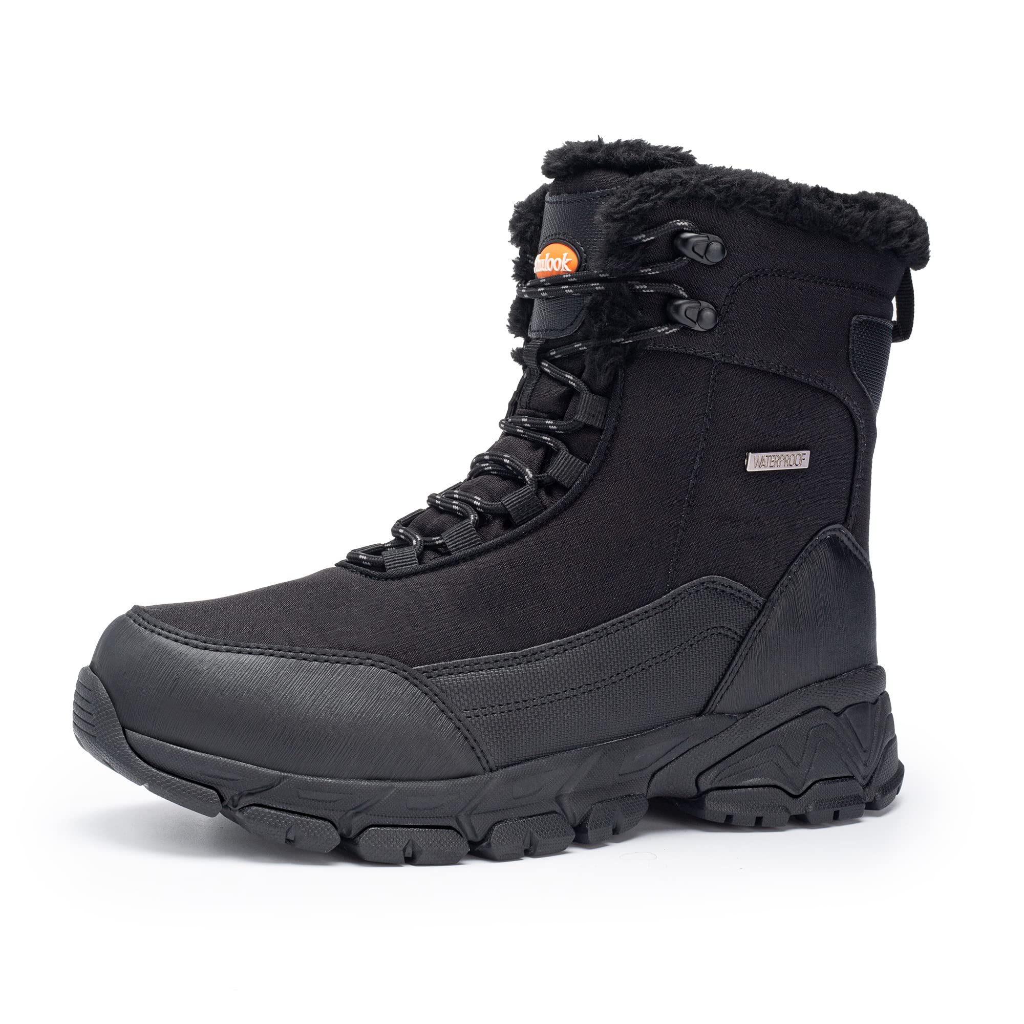 Foto 2 pulgar | Botas De Nieve Shulook Impermeables Con Forro De Piel Cálida Para Hombre De Invierno - Venta Internacional.