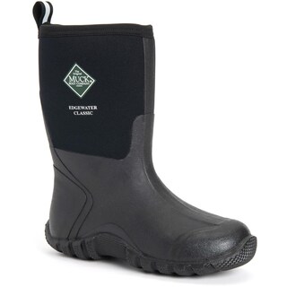 Foto 2 | Boot Muck Edgewater Classic Mid Waterproof Para Hombre, Color Negro - Venta Internacional.