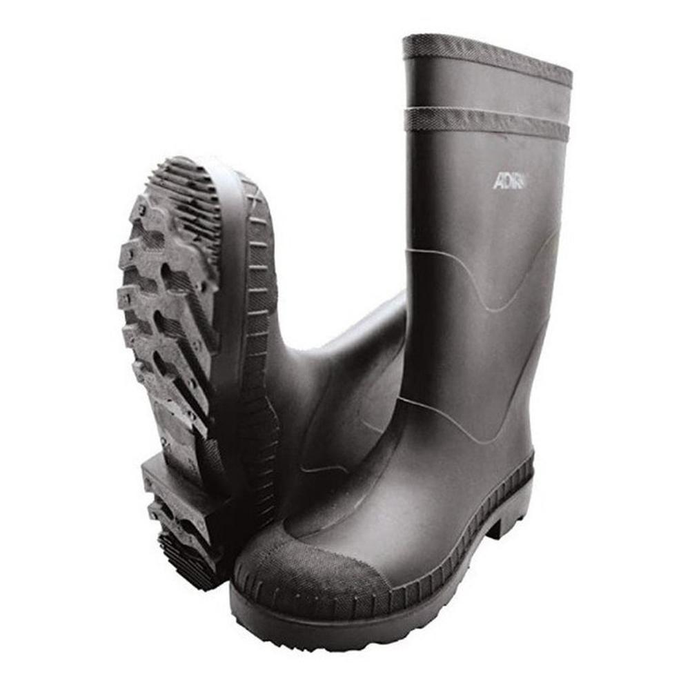 Foto 3 pulgar | Botas De Hule Negra No 4 Adir Negro