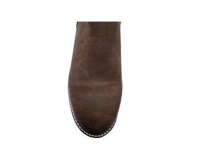 Foto 4 | Botas De Trabajo Industrial Para Hombre Establo 532 Tan Negro