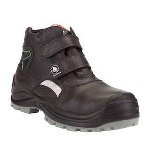 Foto 1 | Botas De Trabajo Para Diabeticos Anticlavos Comando Modelo 1238 Ergonomicas Industriales De Piel Con Casco De Seguridad