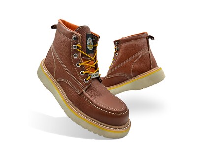 Foto 4 | Bota De Trabajo Industrial Para Hombre Caribu 364 P Color Shedron