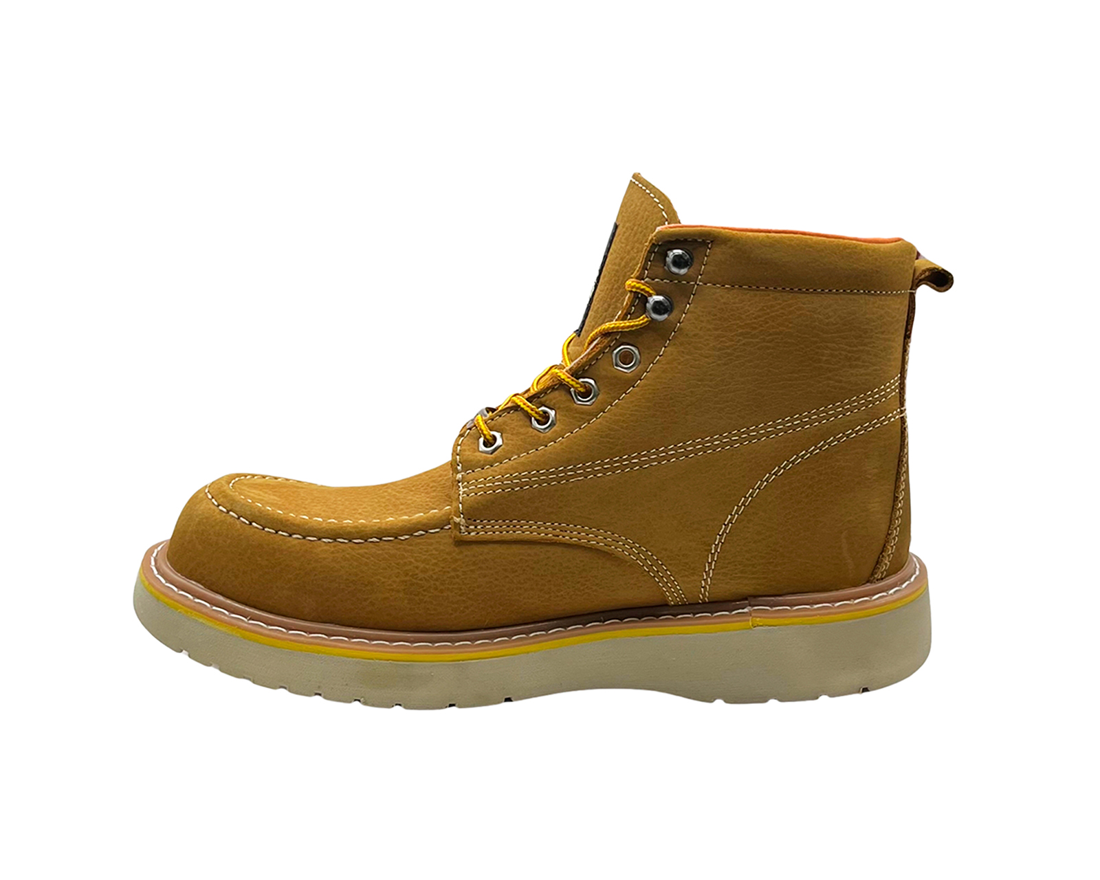 Foto 6 pulgar | Bota De Trabajo Industrial Para Hombre Caribu 364 P Color Miel