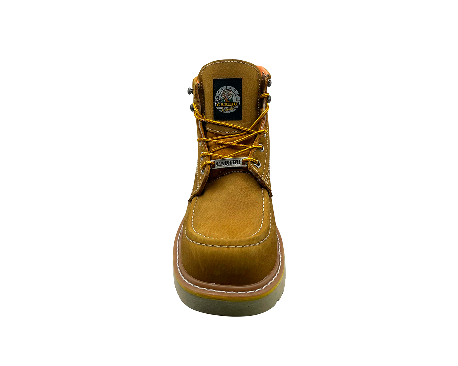Foto 7 pulgar | Bota De Trabajo Industrial Para Hombre Caribu 364 P Color Miel