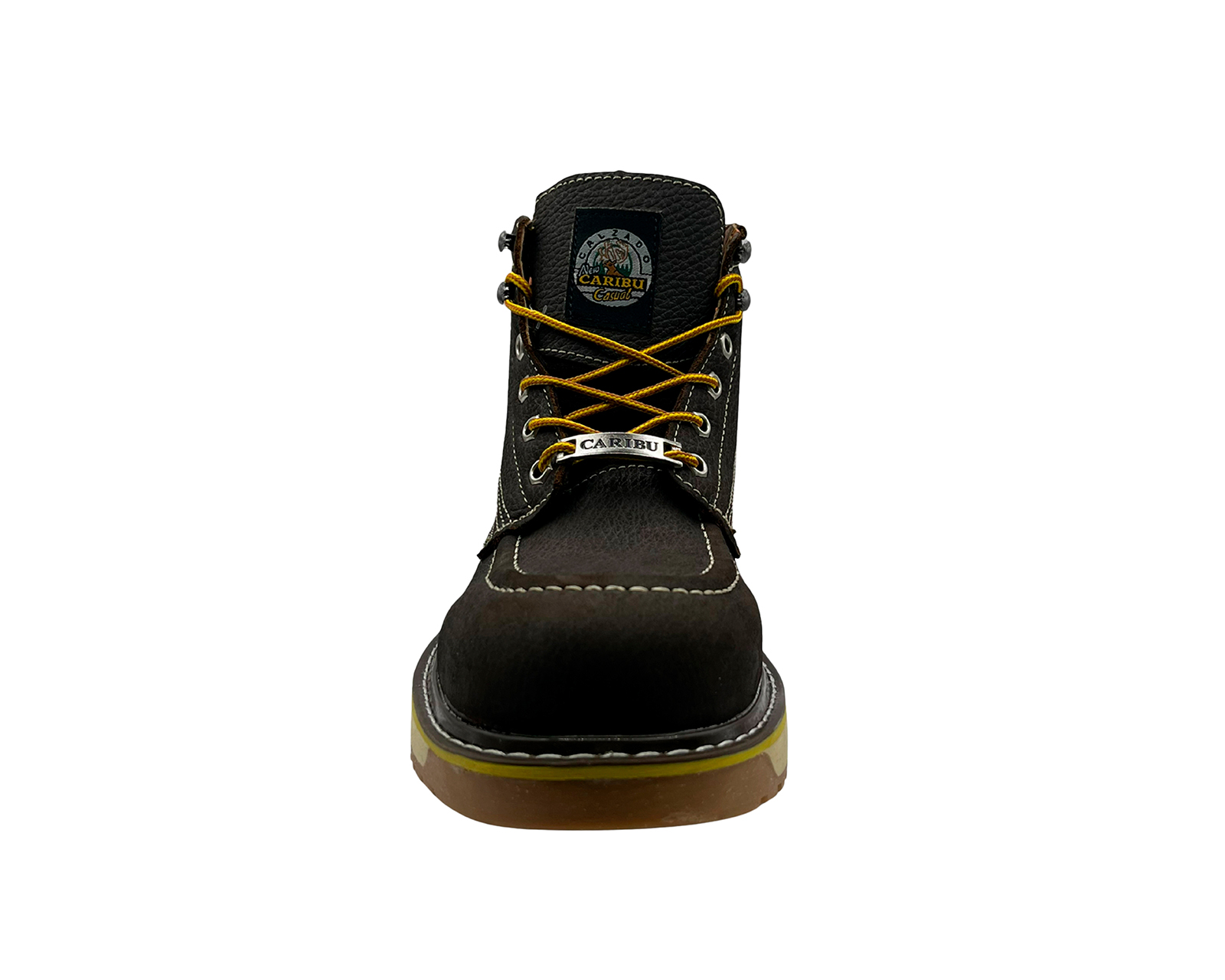 Foto 7 pulgar | Botas De Trabajo Industrial Para Hombre Caribu 363 E Color Miel