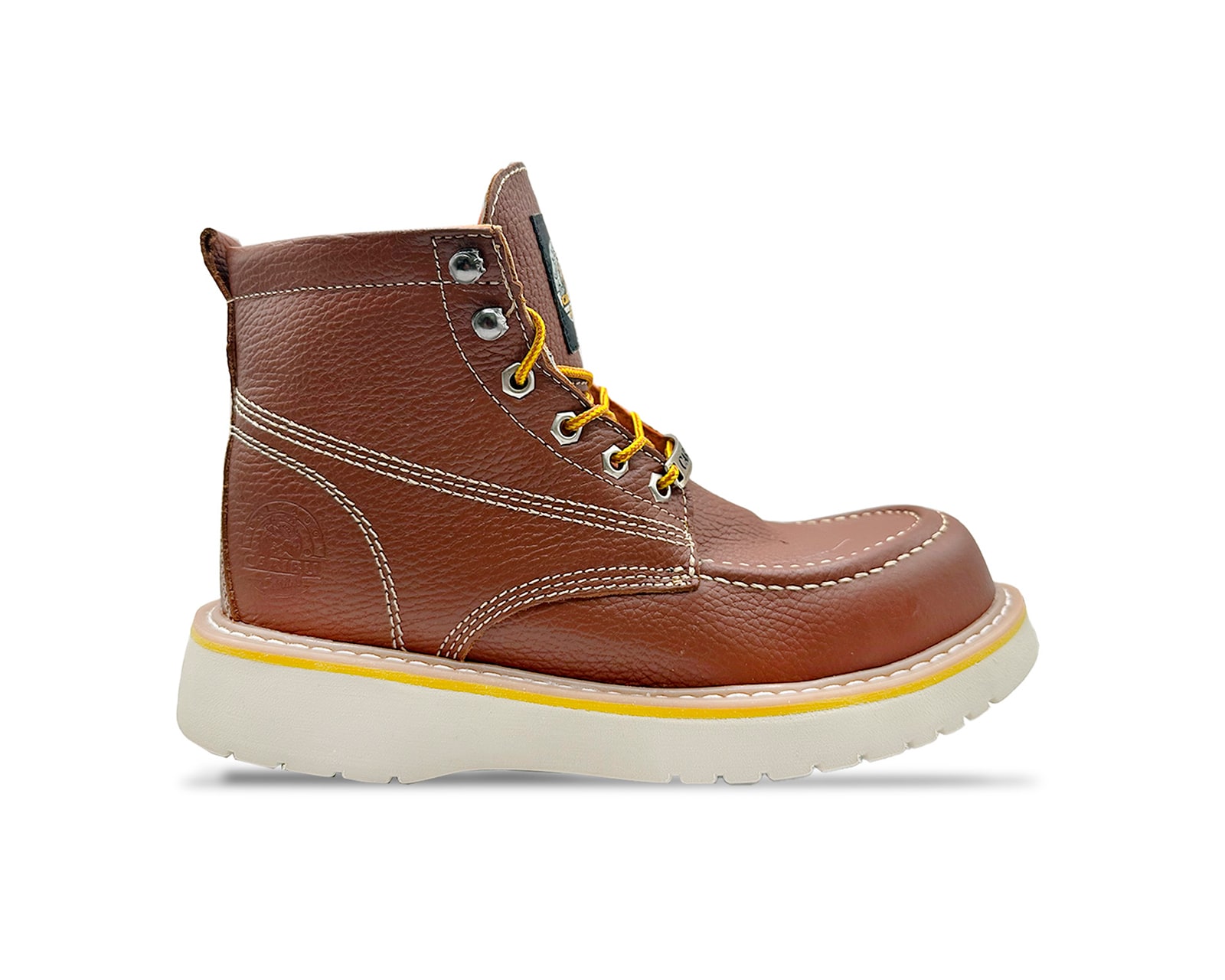 Bota De Trabajo Industrial Para Hombre Caribu 366 Con Casco $1,049
