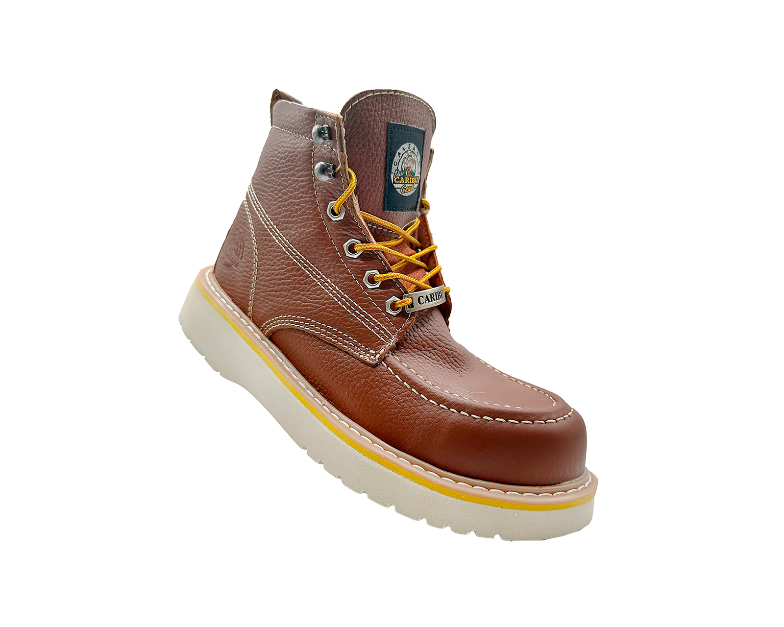 Foto 3 pulgar | Bota De Trabajo Industrial Para Hombre Caribu 366 Con Casco