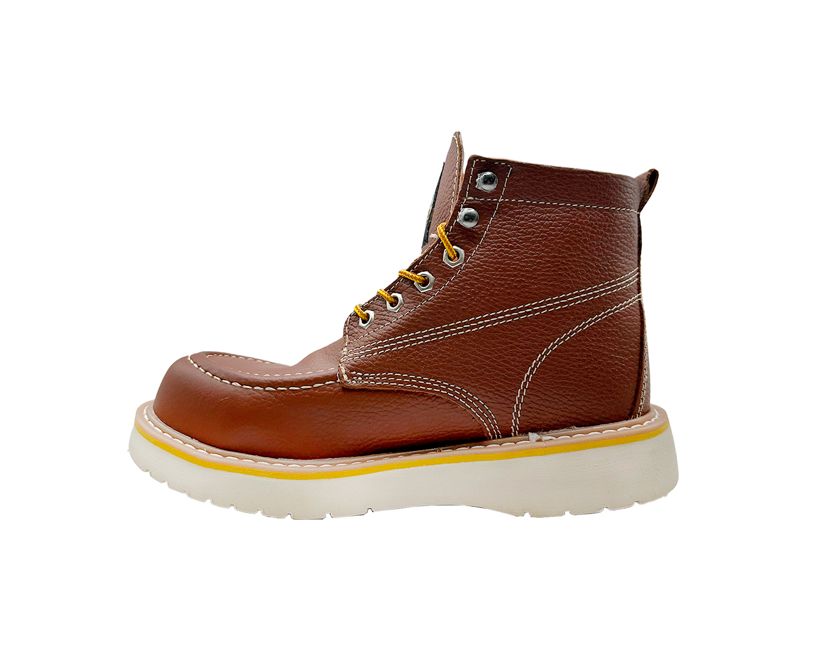 Foto 6 pulgar | Bota De Trabajo Industrial Para Hombre Caribu 366 Con Casco