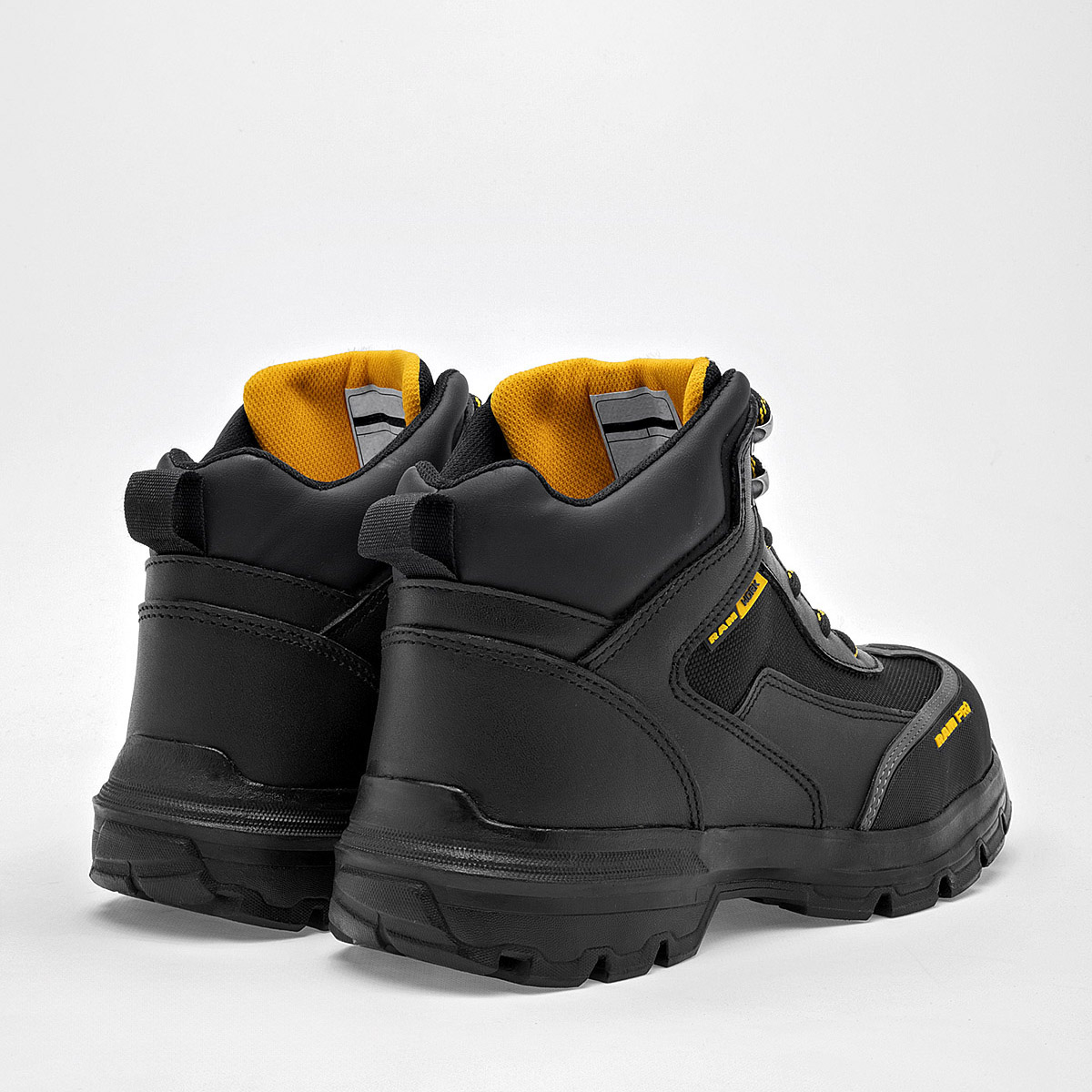 Foto 5 pulgar | Ram Zapato Industrial Para Hombre Negro  Casco De Acero