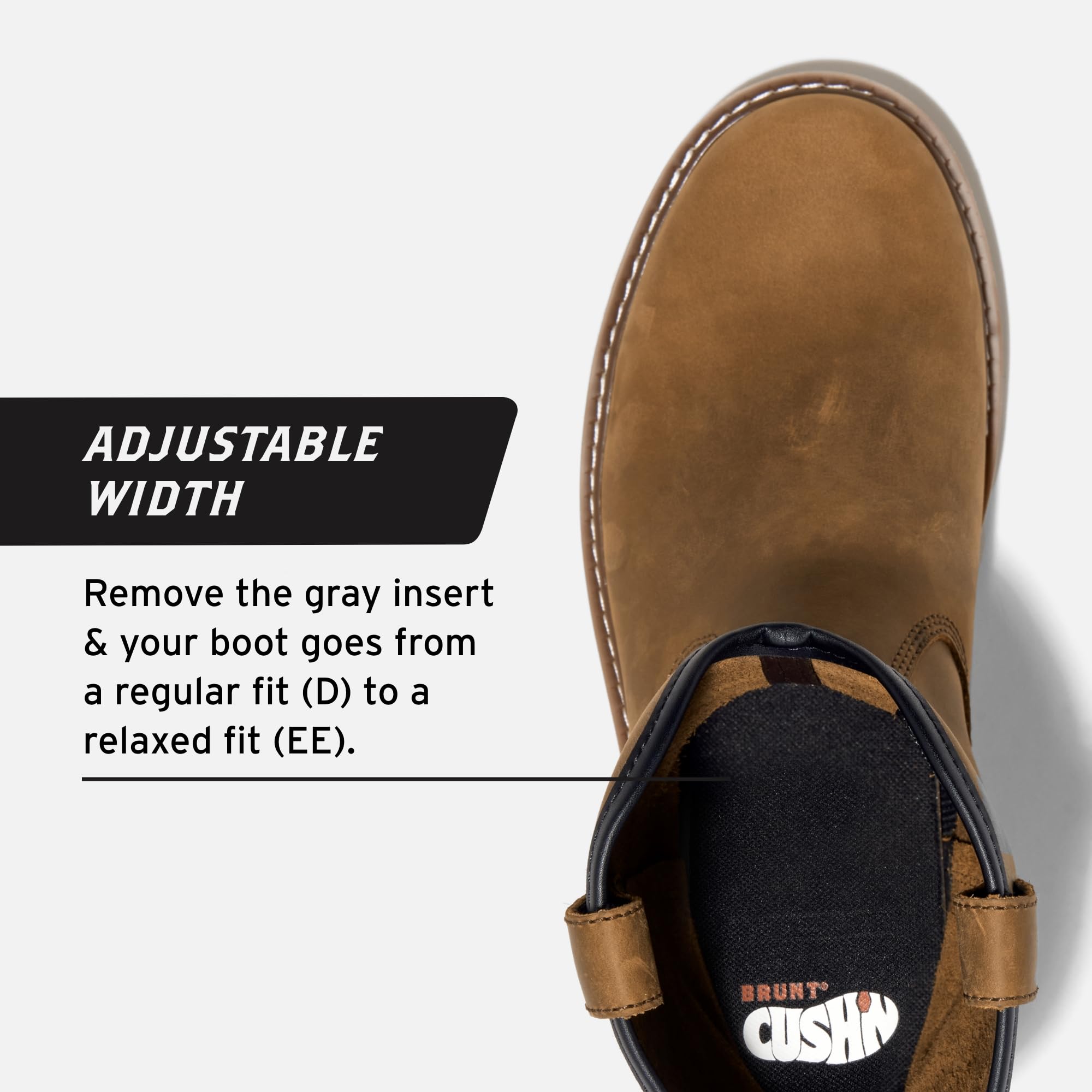 Foto 6 pulgar | Bota De Trabajo Brunt Bolduc  Sin Forro  Punta Suave  Marrón  Para Hombre - Venta Internacional.