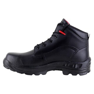 Foto 3 | Botas Industriales Exterior Piel Color Negro Para Hombre De Rbmove