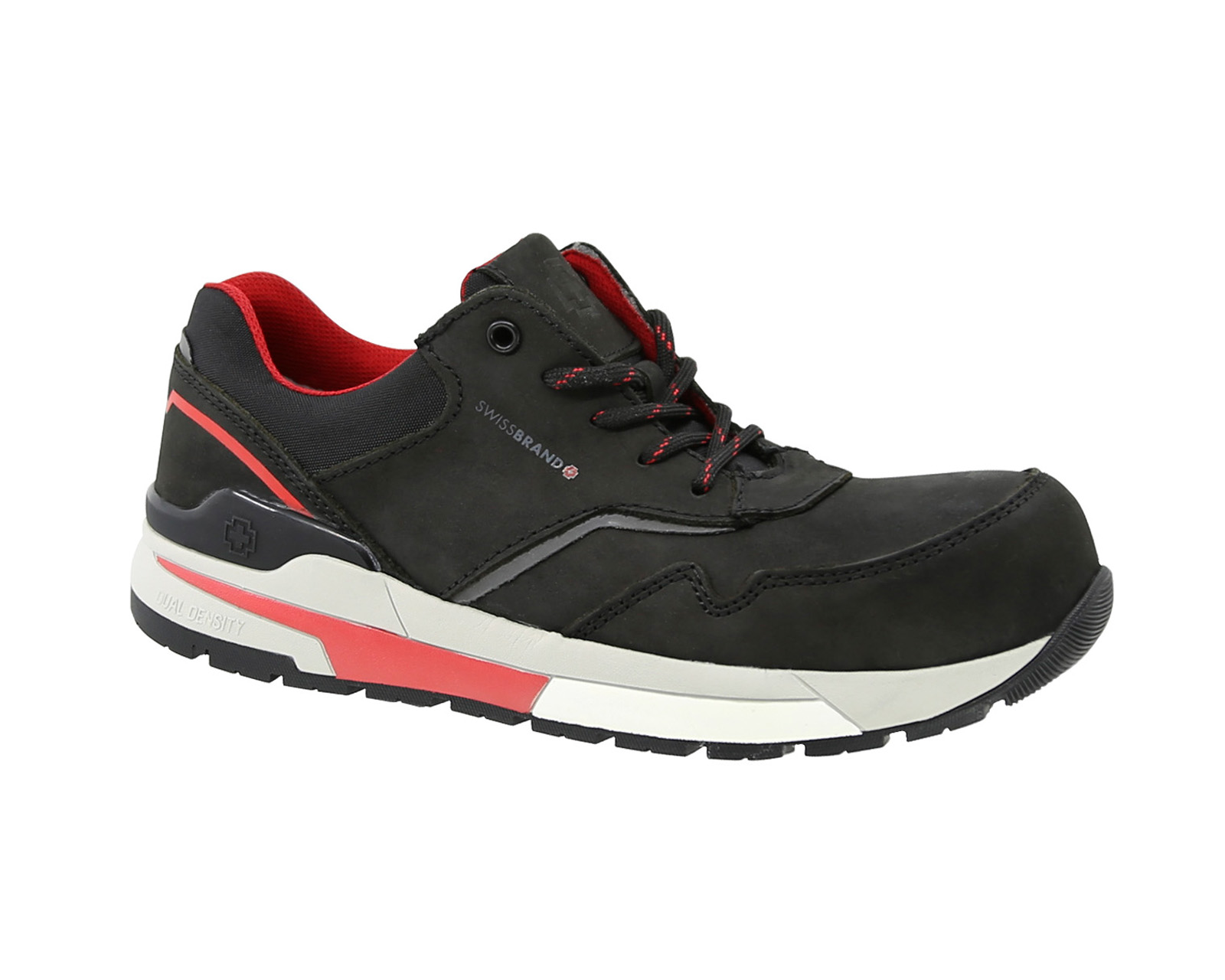 Tenis de Trabajo Swissbrand Coira 650 Negros para Hombre