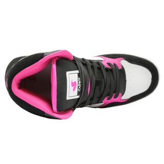 Foto 5 | Tenis para Skateboarding DVS Honcho 004 Black White Pink