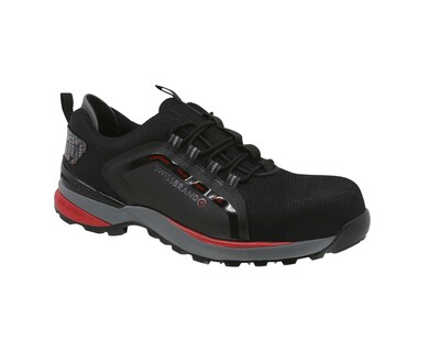 Foto 1 | Tenis de Trabajo Swissbrand Vaud 643 color Negro con Casquillo para Caballero