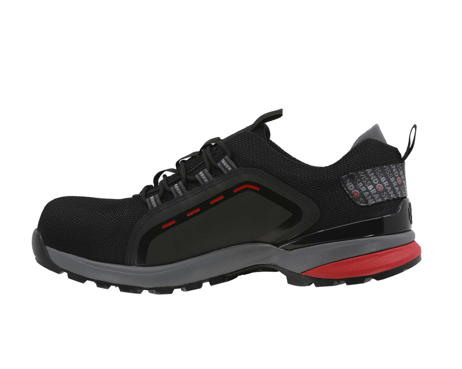 Foto 4 | Tenis de Trabajo Swissbrand Vaud 643 color Negro con Casquillo para Caballero