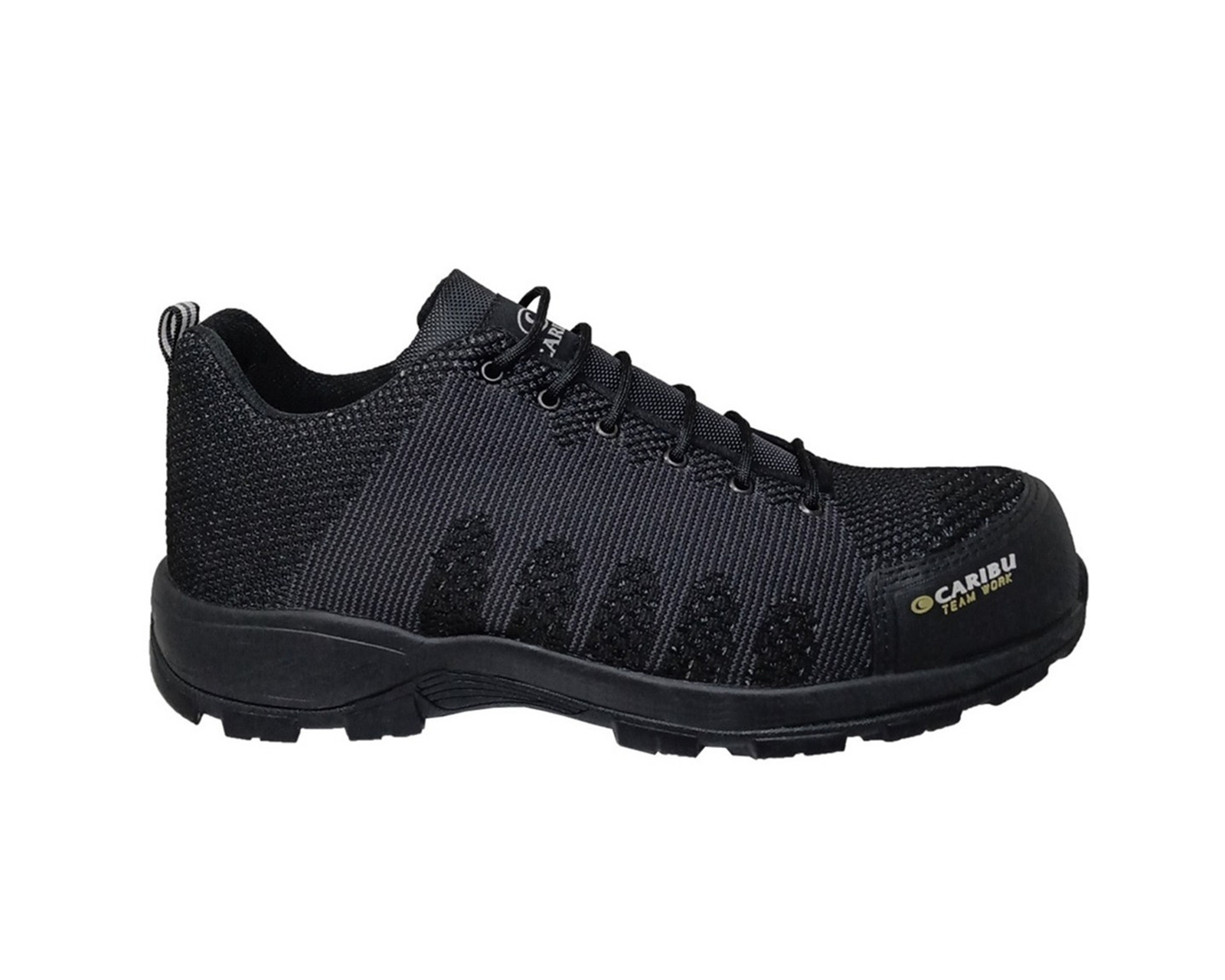 Tenis Industrial Choclo Casco Dieléctrico Caribu 325 Negro